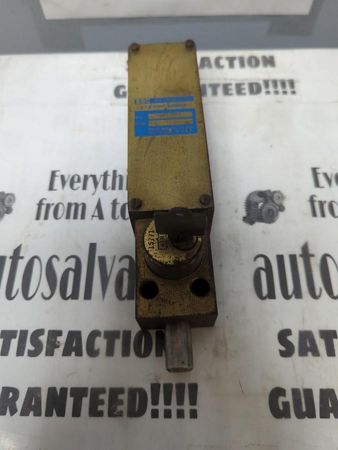 Used BBC KIRK,32K2984,INTERLOCK WITH KEY NOS