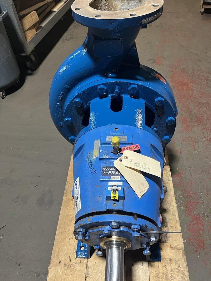 Used GOULDS,3175,I-FRAME CENTRIFUGAL PUMP 8X10-18 316SS