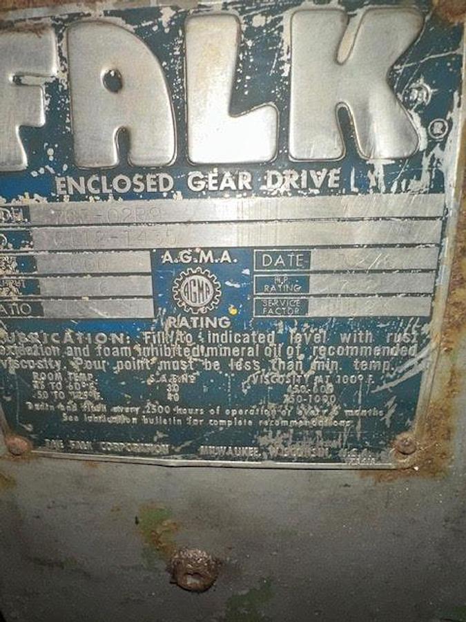 Used Falk 703-02B9 Gearbox