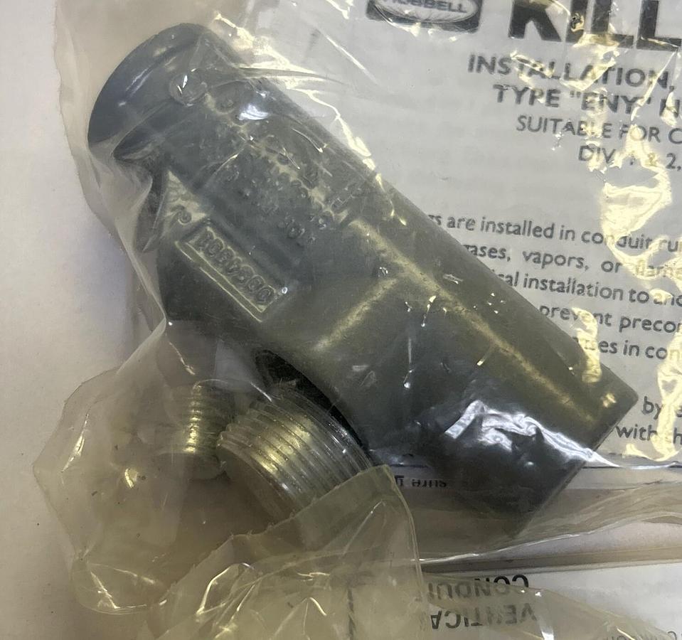 HUBBELL KILLARK,0054501,FITTING LOT OF 2 NEW