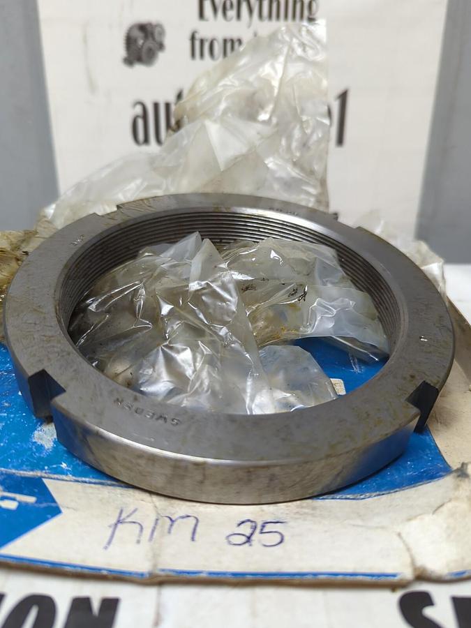 SKF,KM 25,LOCKNUT M125X2MM THREAD SIZE NOS
