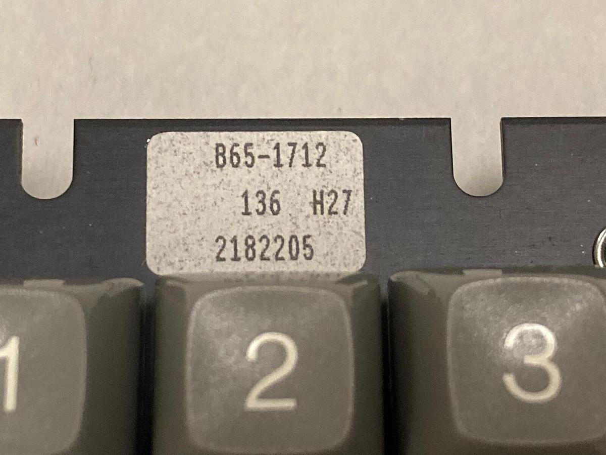 ZF Friedrichshafen,B65-1712,Keypad Assembly