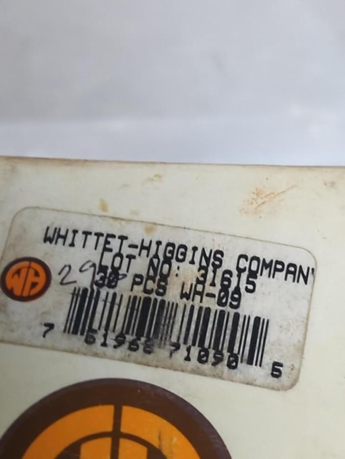 WHITTET-HIGGINS,WH-09,BEARING LOCK-NUT LOT OF 29 NOS