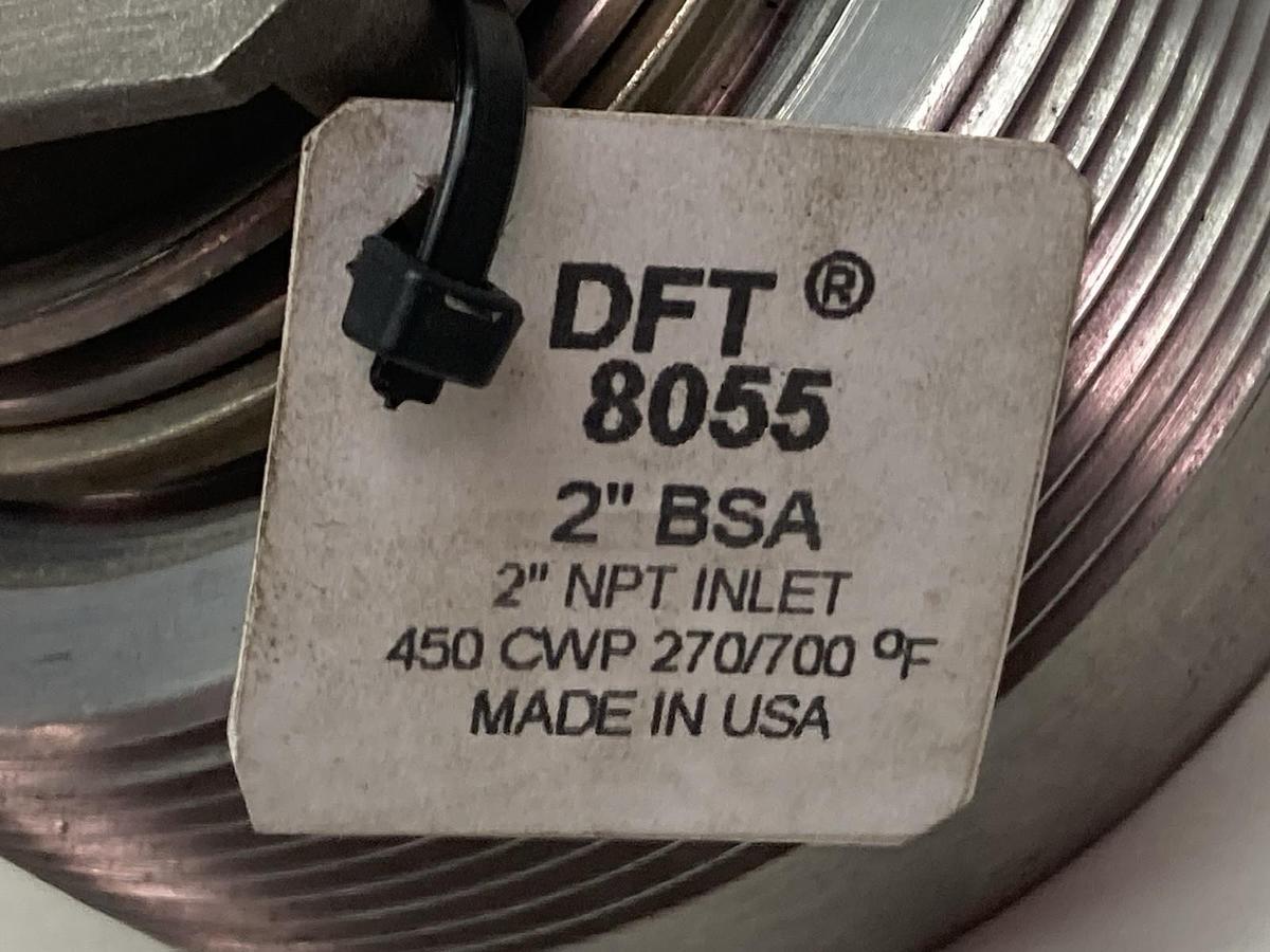 Used DFT Inlet,8055,Check Valve BSA 416SS 450 CWP 270/700F