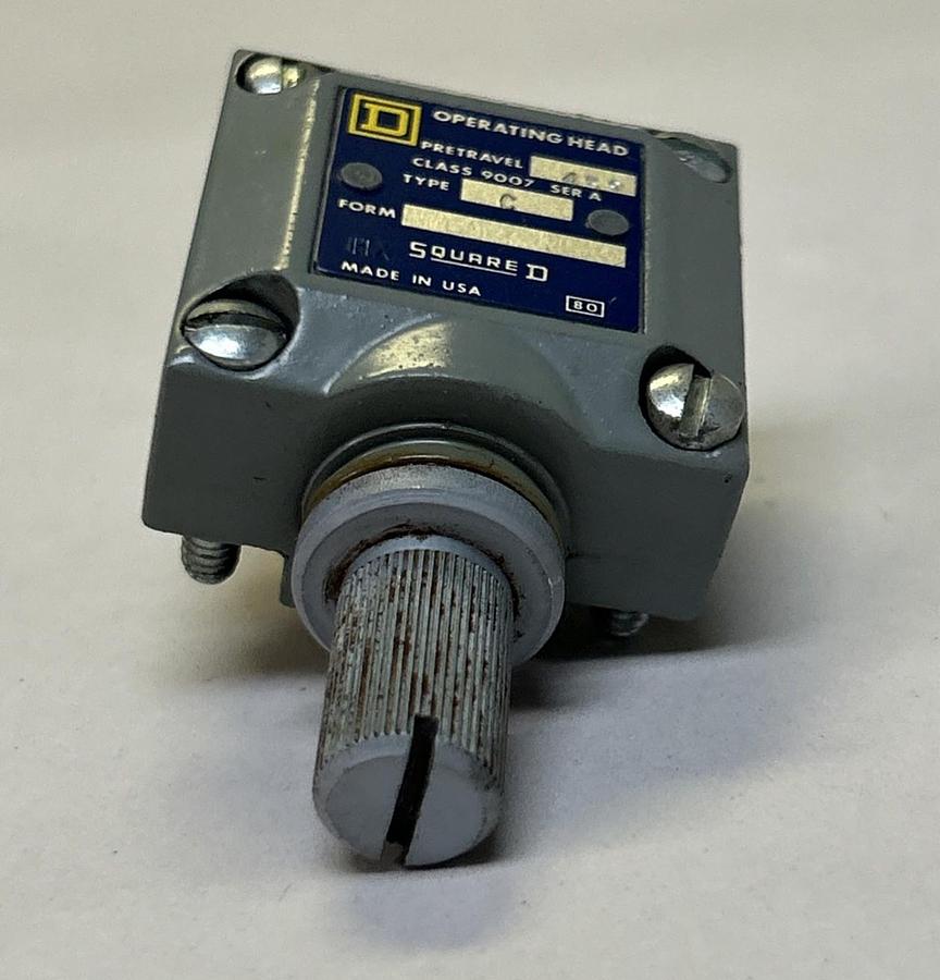 Used SQUARE D,9007C,LIMIT SWITCH HEAD