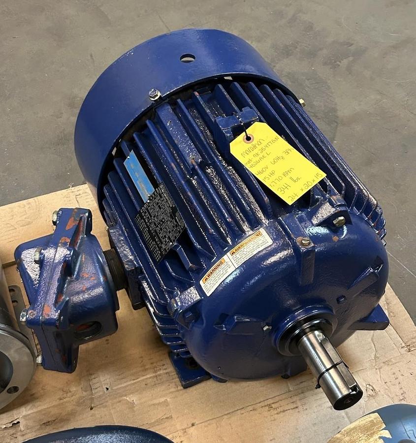 Used MARATHON ELECTRIC,9K254TTGN4026AEL,SEVERE DUTY MOTOR 15HP 460V 1770RPM 254T FR
