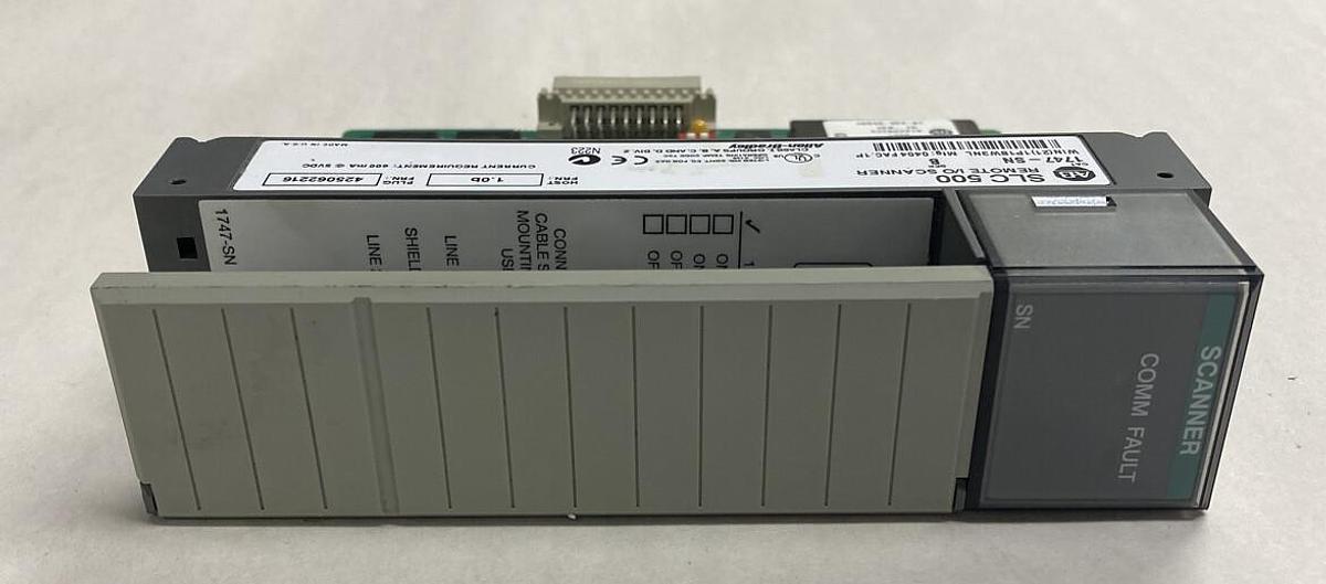 Used Allen-Bradley,1747-SN,Series B Remote I/O Scanner
