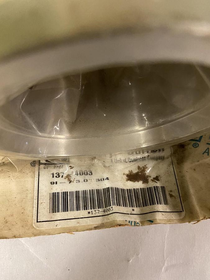 Waukesha Cherry Burrell,137-4003 304SS,3" Cross Fitting