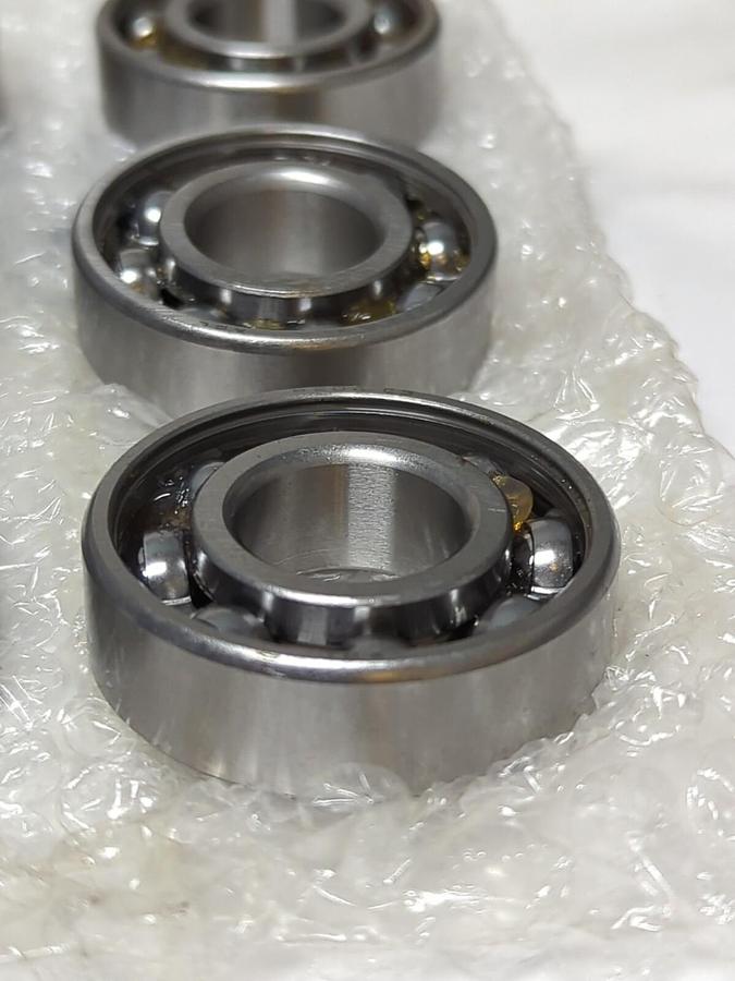 XBL BEARING,6204 C3,DEEP GROOVE BALL BEARING LOT OF 6 MISSING BOXES