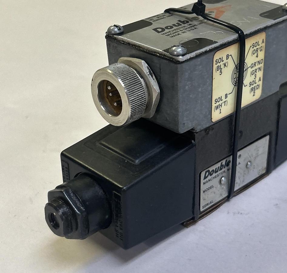 Used DOUBLE A,QF-005-C-10B1-BH,HYDRAULIC VALVE