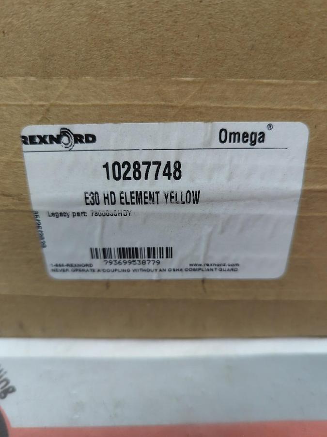 REXNORD,10287748,OMEGA E30 HD ELEMENT YELLOW SEALED BOX