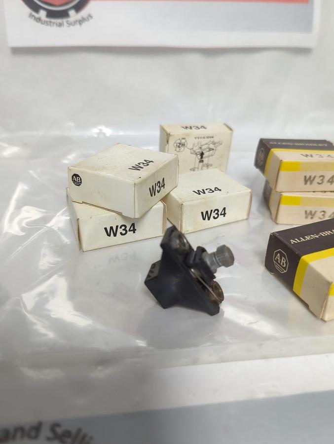 ALLEN BRADLEY,W34,THERMAL OVERLOAD HEATER ELEMENT LOT OF 9 NOS