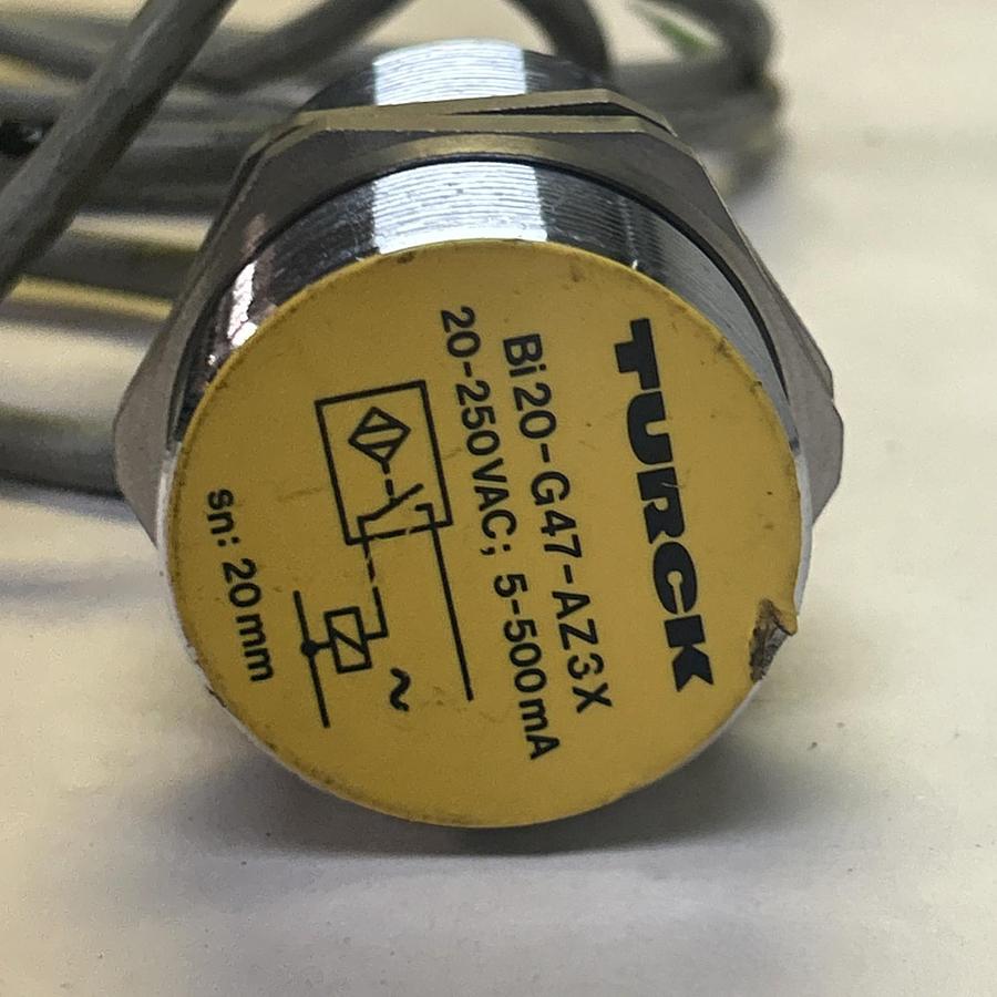 Used TURCK,BI20-G47-AZ3X,PROXIMITY SENSOR
