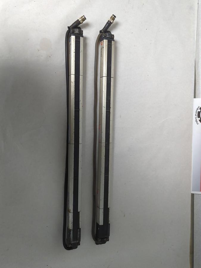 Used KEYENCE,PJ-V41T-PJ-V41R,LIGHT CURTAIN TRANSMITTER & RECEIVER SET USED