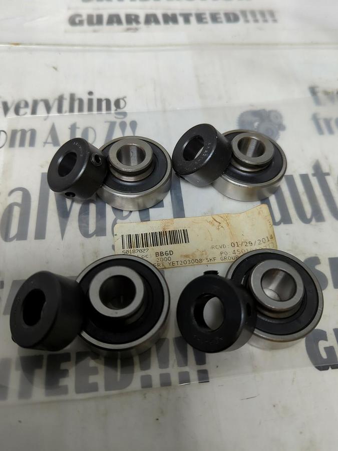 ASAHI,YET-203-008,BALL INSERT BEARING LOT OF 4 NOS