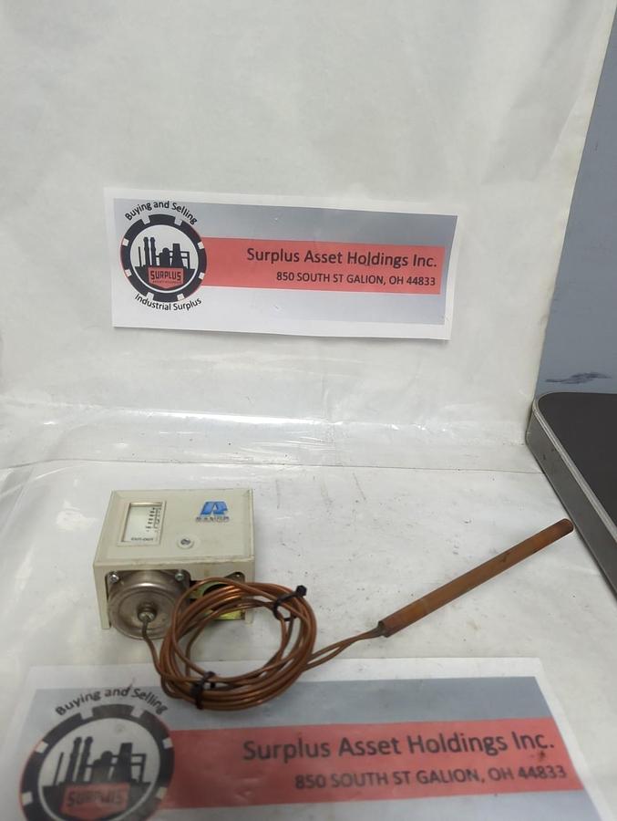 Used RANCO,016-625-000,TEMPERATURE CONTROL SWITCH 0-100°F PRE-OWNED