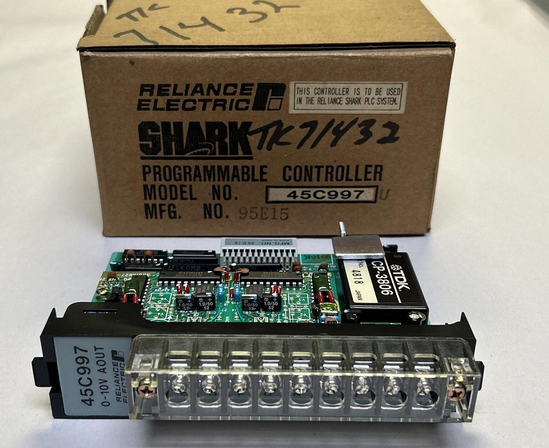 Used RELIANCE,45C997,OUTPUT MODULE ANALOG NEW