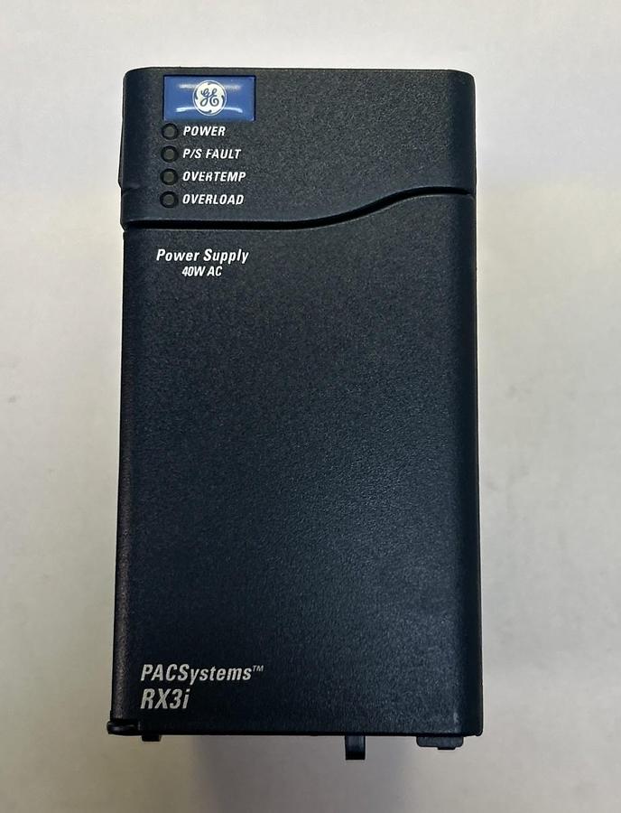 Used GE FANUC,IC695PSA040J,RX3I POWER SUPPLY 120/240VAC 125VDC 40WATTS