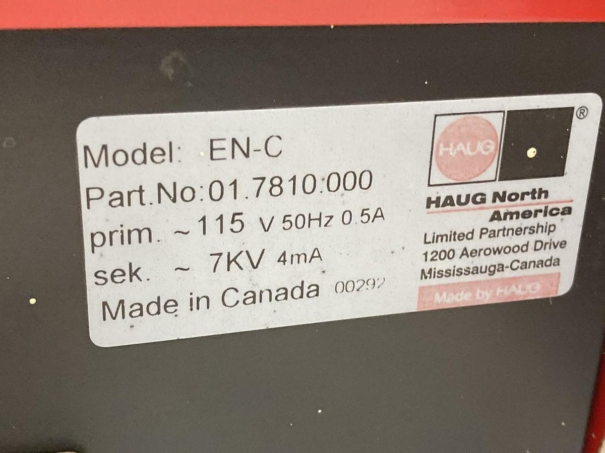 Used Haug,Model EN-C,Static Power Supply 60Hz 115V 7KV