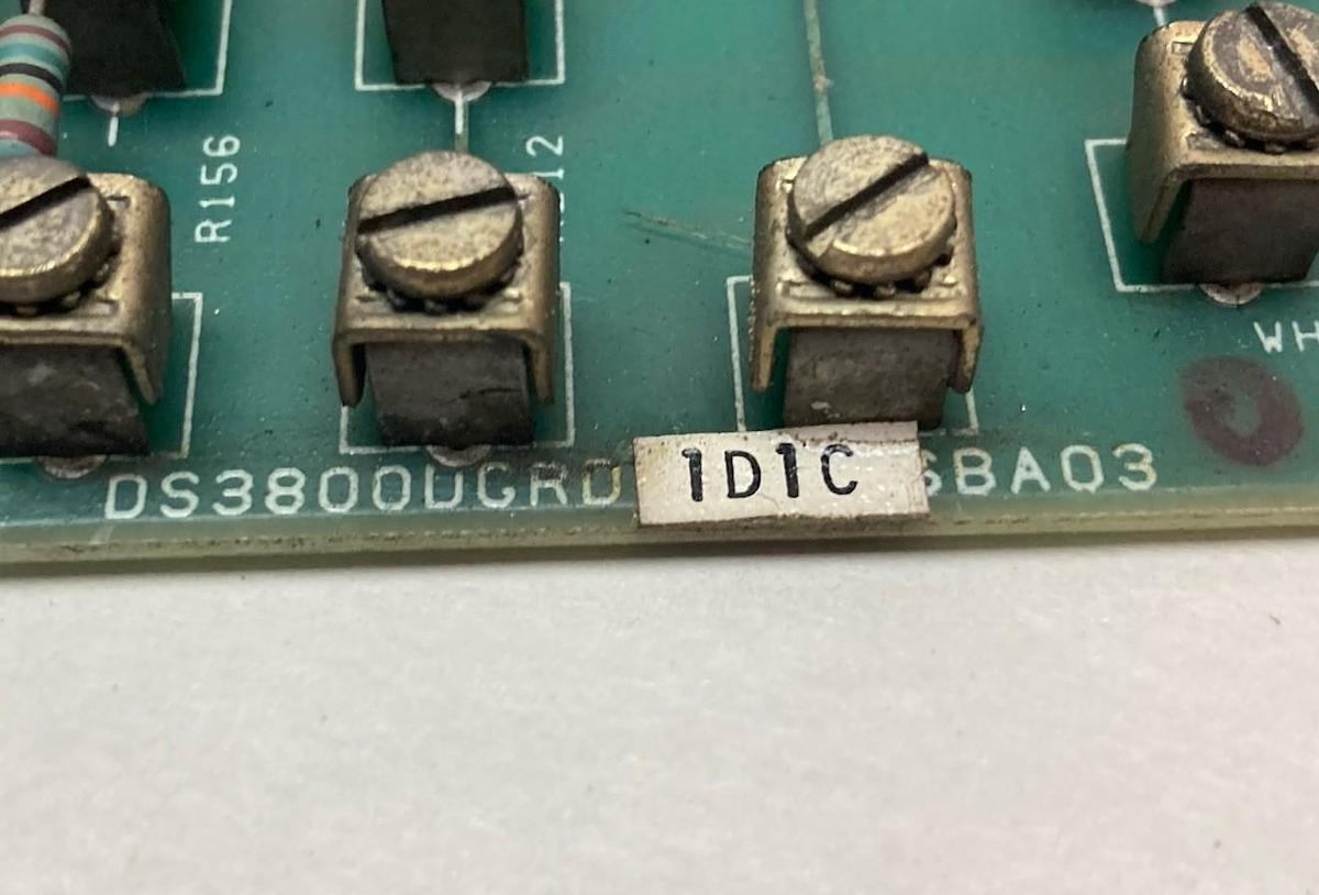 Used General Electric,DS3800DGRA1E1C/DS3800DGRD1D1C,Auxiliary Card Regulator