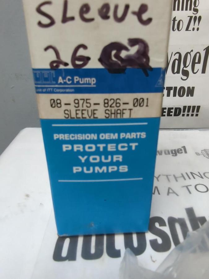ITT A-C PUMP,08-975-826-001,BRONZE SLEEVE SHAFT