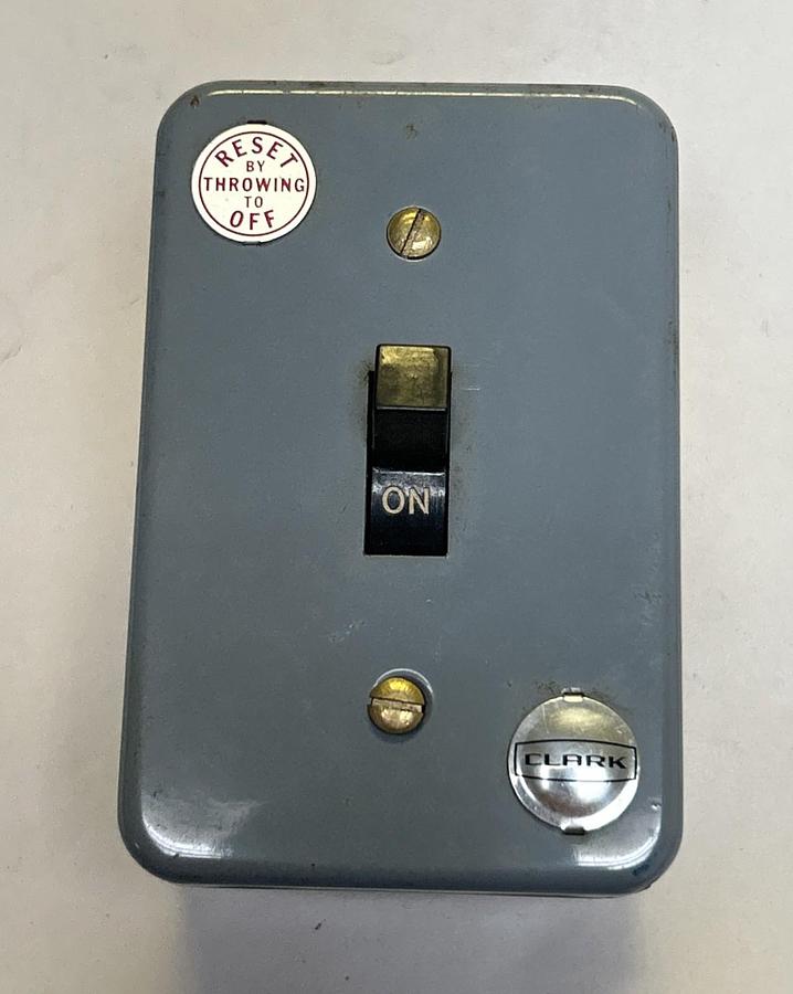 CLARK,RL-11,MANUAL MOTOR STARTER NOS