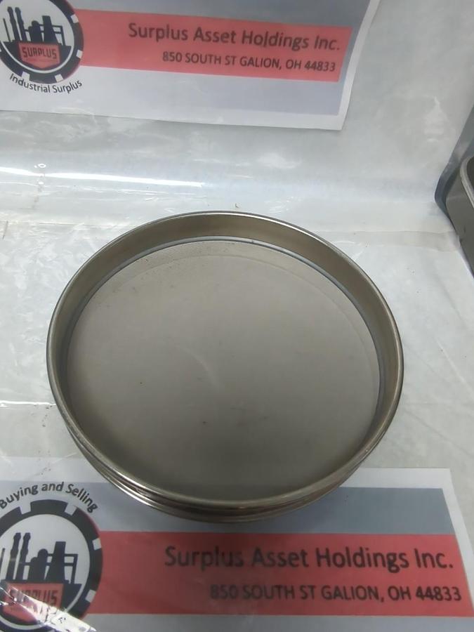 Used USA STANDARD,NO.80,TEST SIEVE METRIC 180UM INCHES .0007 ASTM E-11 SPEC PRE-OWNED