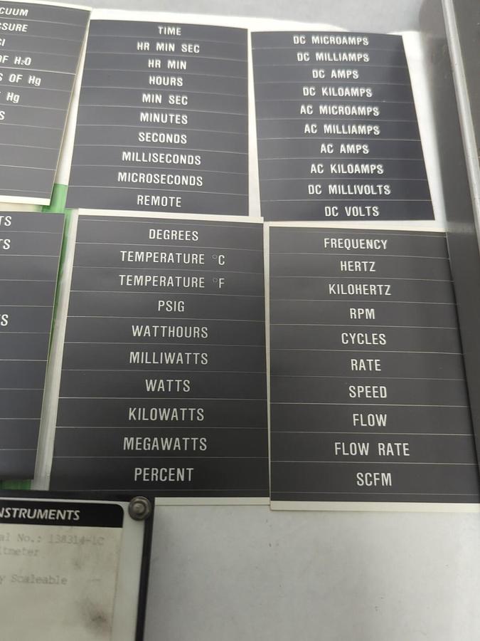 WESCHLER/NES,IDV7893,SLIMLINE SCALEABLE DC VOLTMETER DISPLAY