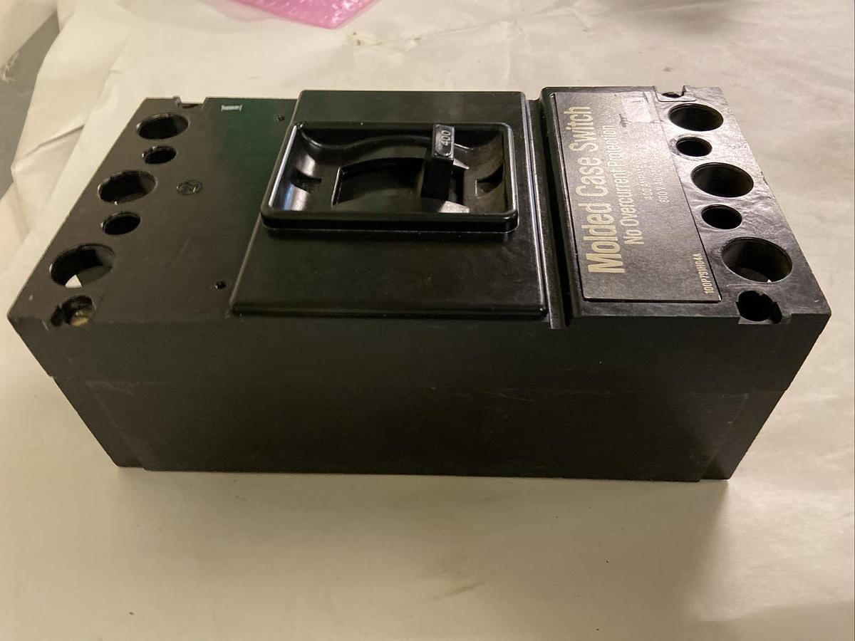 Used Westinghouse,LB3400WK,400A 3P 600V Molded Case Switch Refurbished