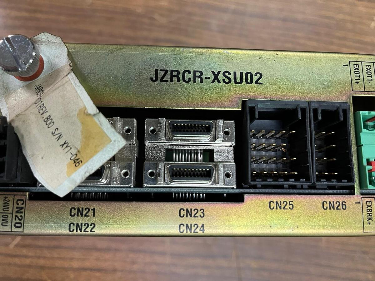 Used YASKAWA,JZRCR-XSU02,SERVO DRIVE CONTROLLER
