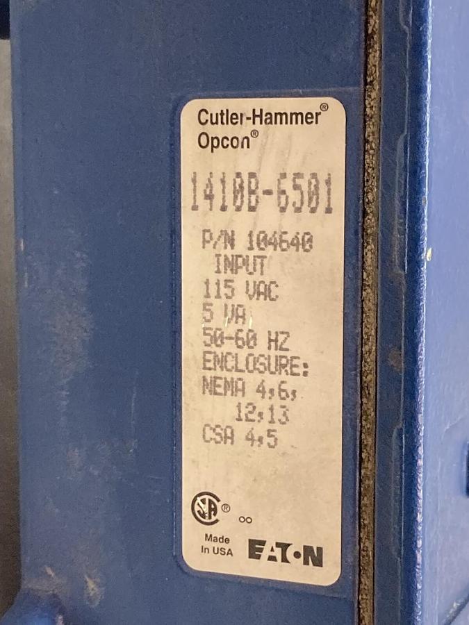 Used Opcon,1410B-6501,Photoelectric Sensor