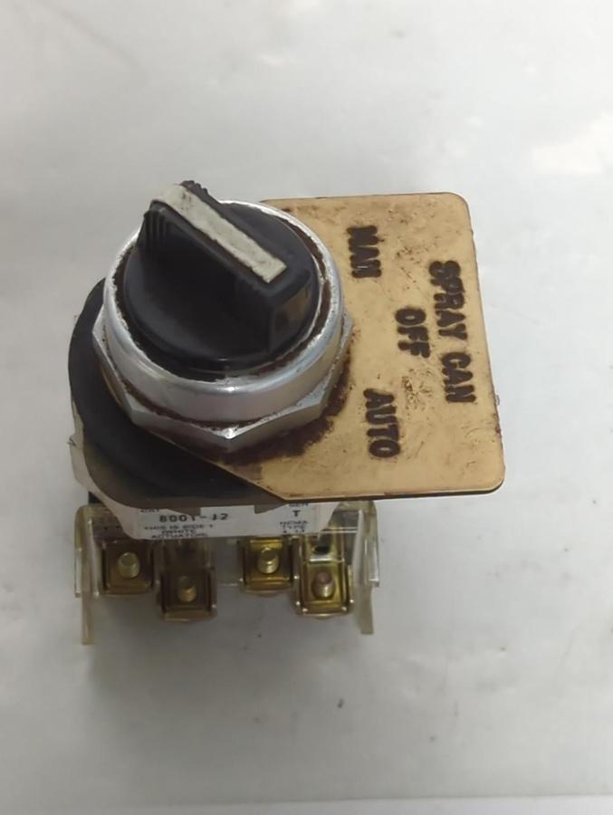 Used ALLEN BRADLEY,800T-J2,SERIES T SELECTOR SWITCH PRE-OWNED