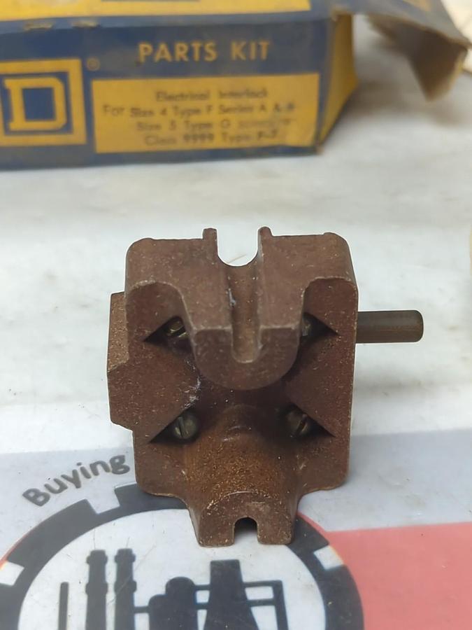 SQUARE D,9999 F-7,INTERLOCK FOR SIZE 4 TYPE F SER A&B SIZE 5 TYPE G SER B NOS