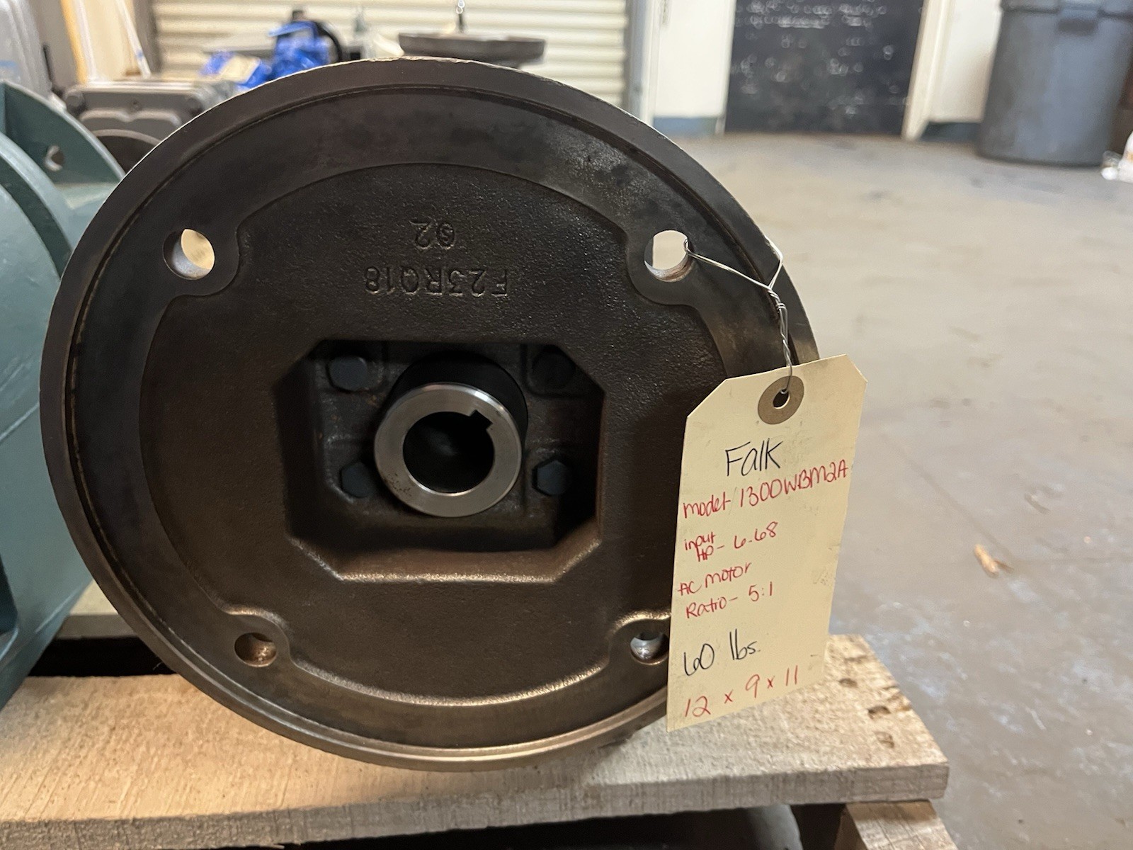 FALK,1300WBM2A,OMNIBOX WORM GEAR REDUCER 6.68HP RATIO 5