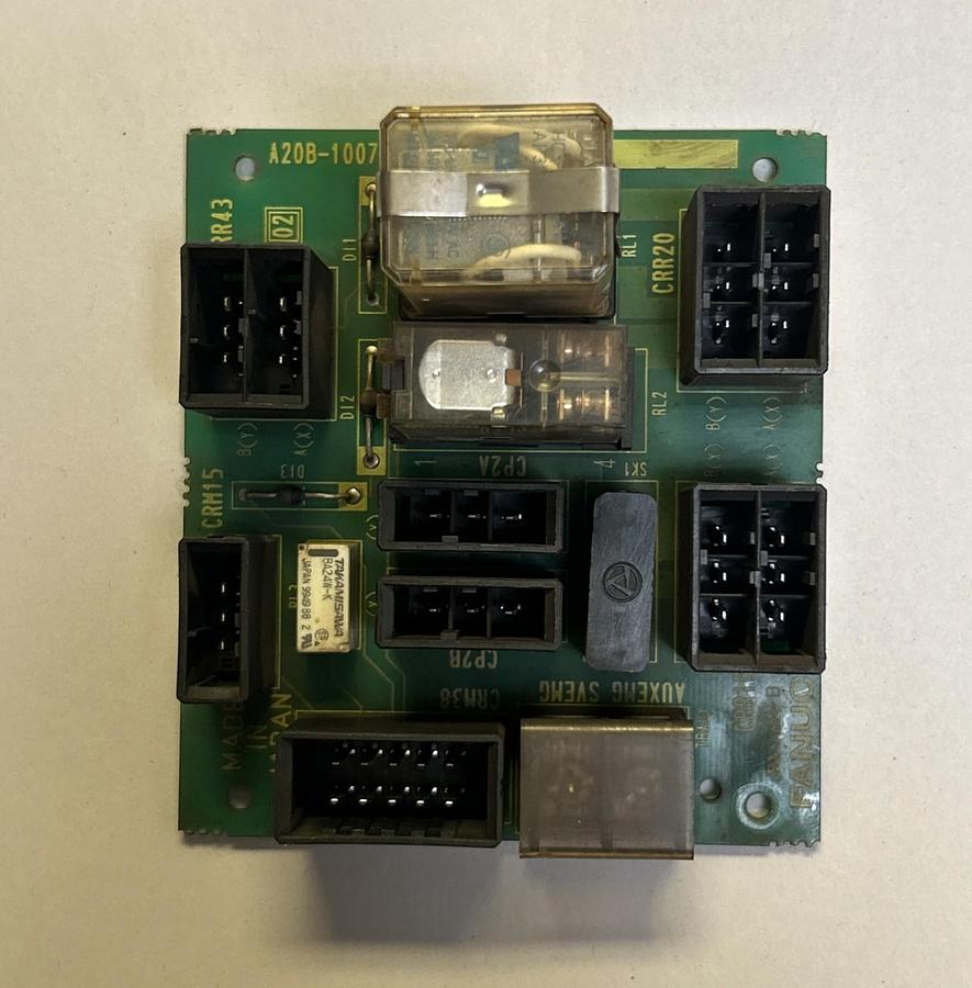 Used FANUC,A20B-1007-0440/02B,EMERGENCY STOP CONTROL BOARD