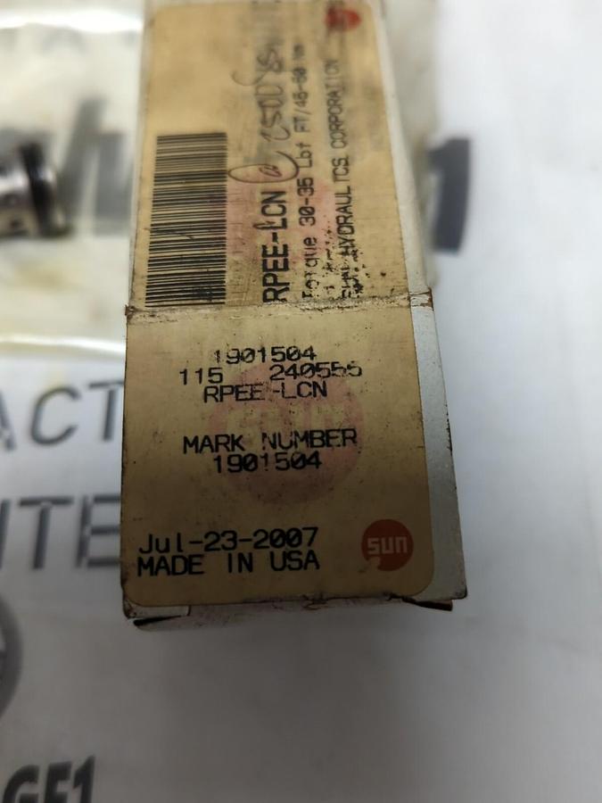 SUN HYDRAULICS,RPEE-LCN,PRESSURE RELIEF VALVE