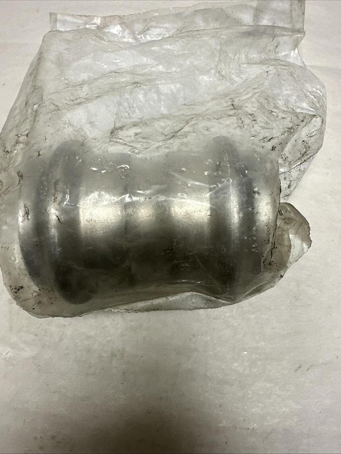 Used Vic-Press,P597,2" Coupling W/Pipe Stop Sch. 10/304 SS