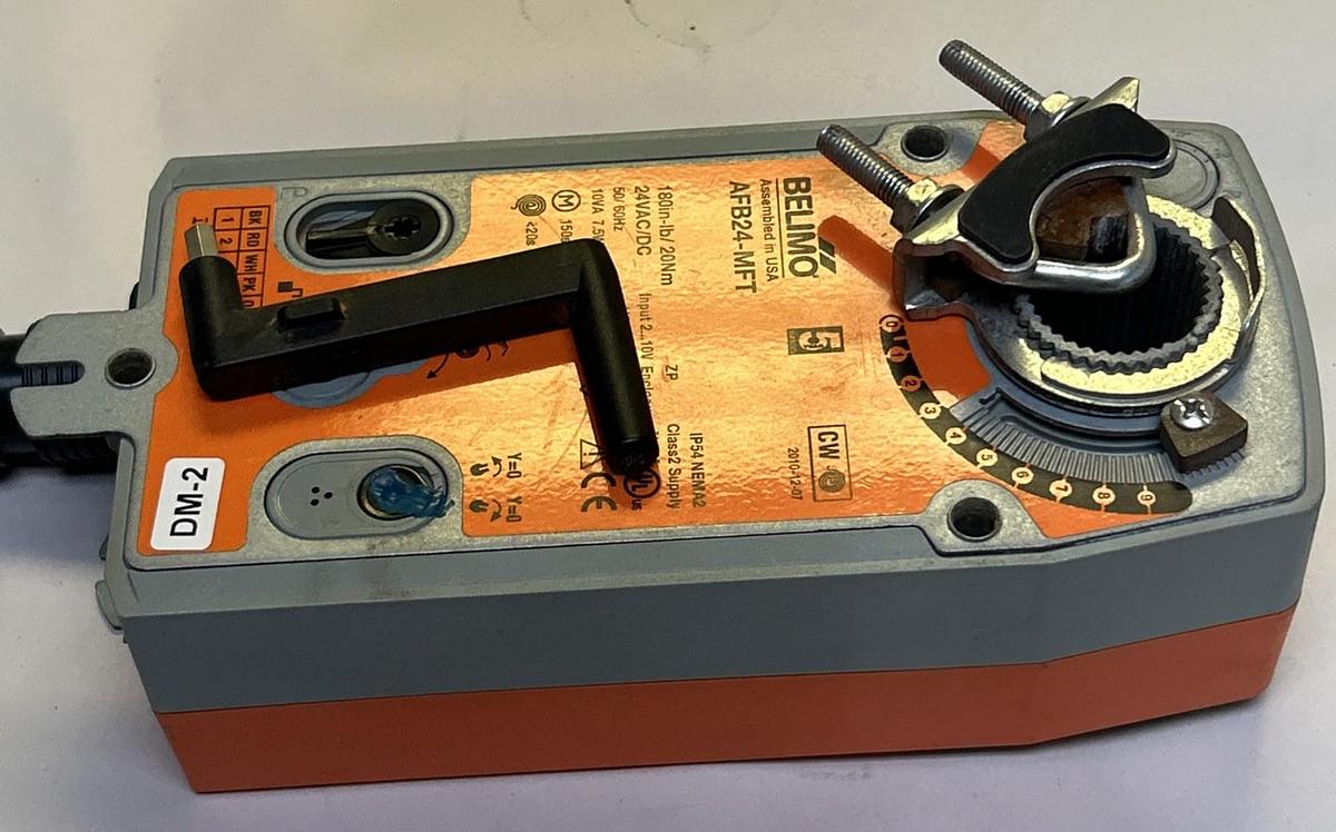 Used BELIMO,AFB24-MFT,DAMPER ACTUATOR 180IN-LB