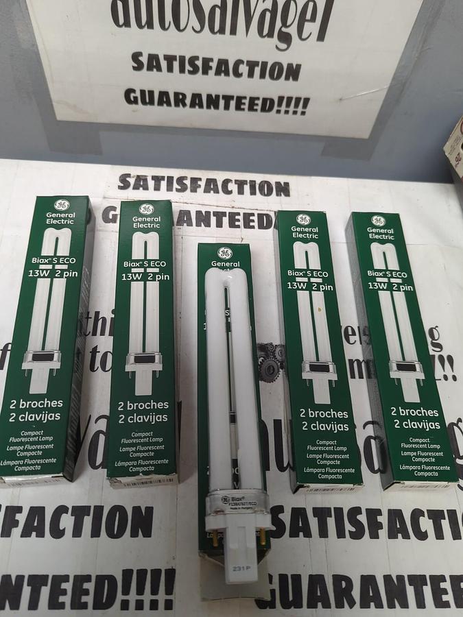 G.E.,BIAX-ECO F133BX/877/ECO,COMPACT FLUORESCENT LAMPS LOT OF 5 NOS