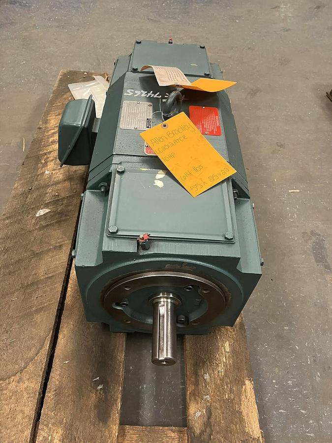 Allen Bradley,LC2512ATCZ,DC Motor 10HP 1750 RPM 500VDC BULL 1325