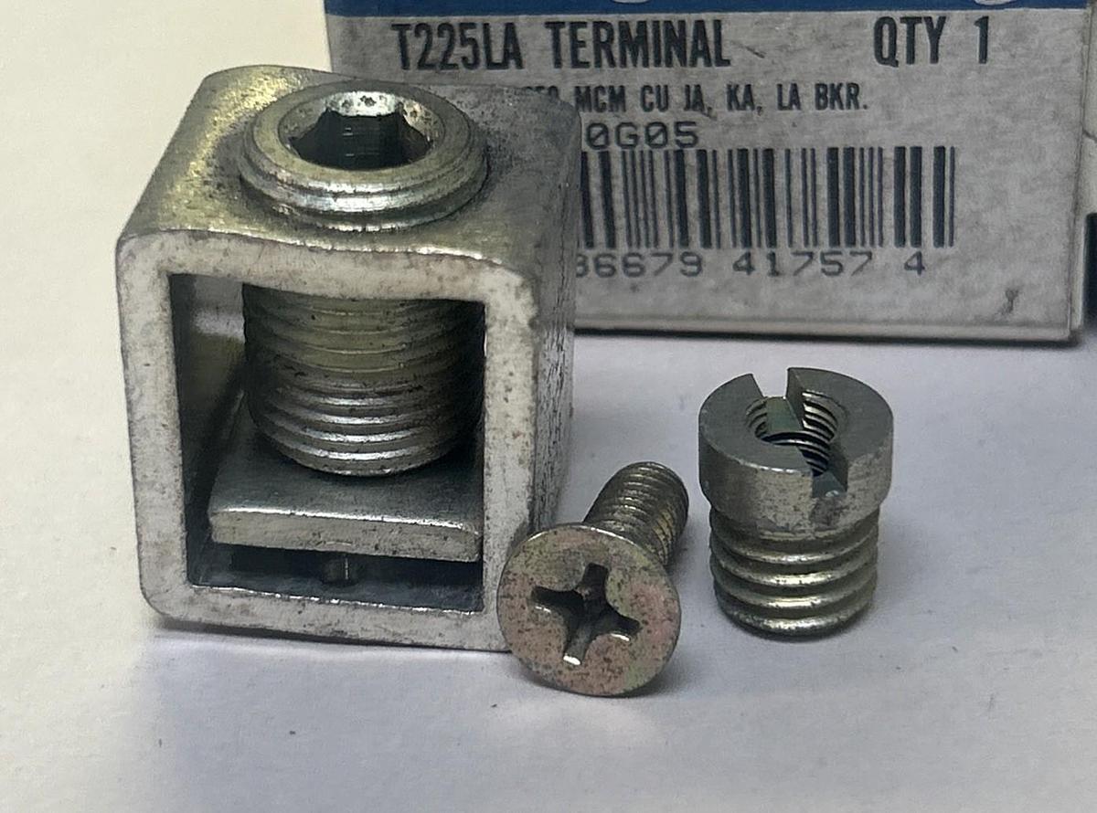 WESTINGHOUSE,T225LA,PRESSURE TERMINAL CONNECTOR LOT OF 2 NOS