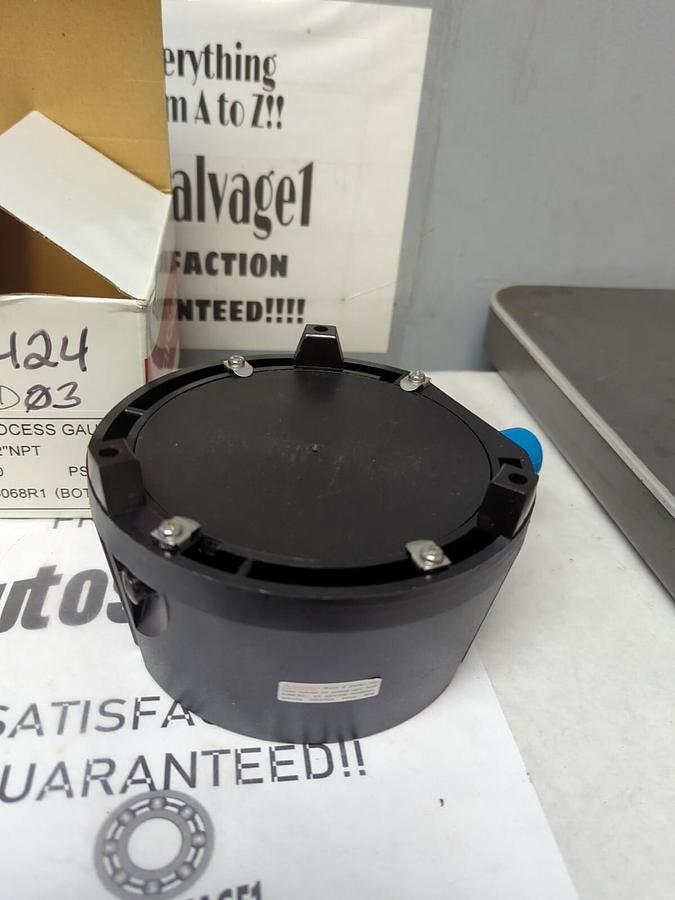 WINTERS,PPB5068R1,4-1/2 IN PROCESS GAUGE 1/2 IN NPT 0-400 PSI NOS