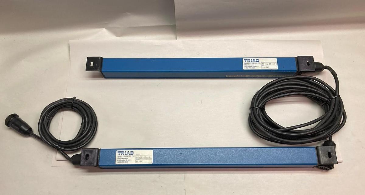 Used Triad,Model MG-16-0F-AU,Microguard Emitter/Reciever