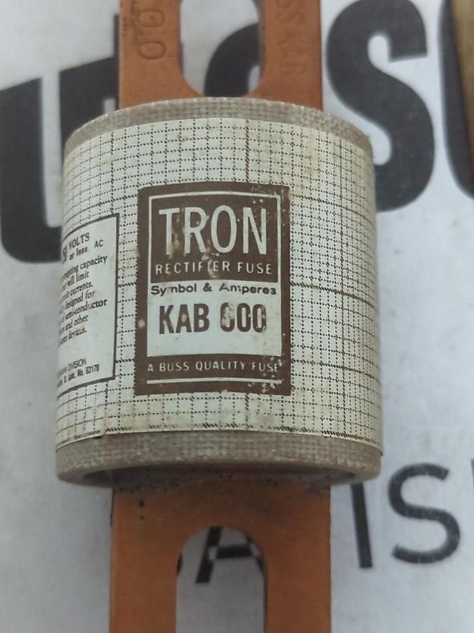COOPER BUSSMANN,KAB600,RECTIFIER 600 AMP FUSE NEW