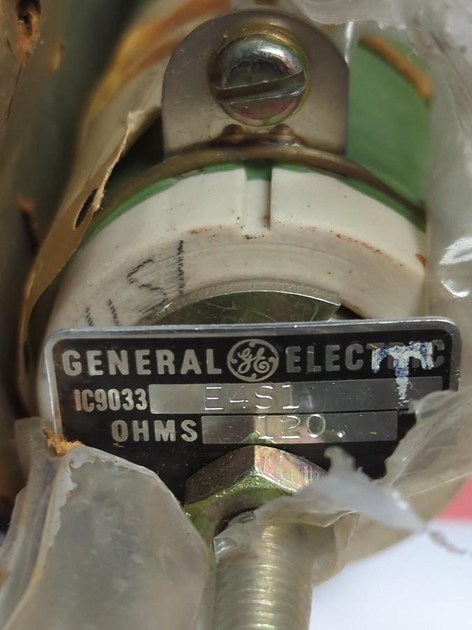 GENERAL ELECTRIC,IC9033 E4S1,RESISTOR 120 OHMS NOS