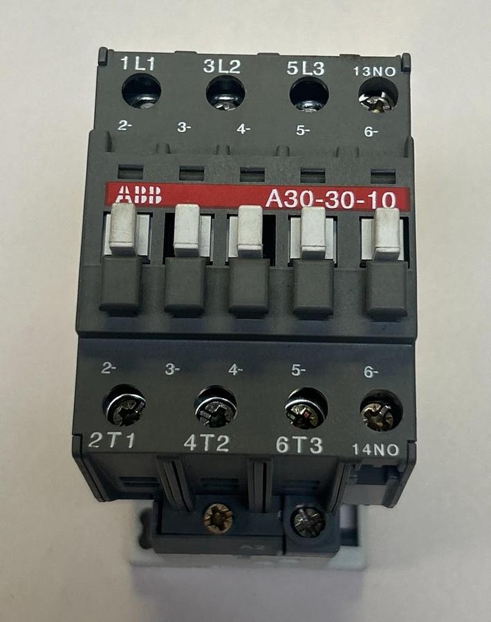 Used ABB,A30-30-10,CONTACTOR 110-120V COIL