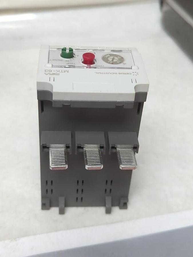 Used CERUS,MTK-63/3K 22L,THERMAL OVERLOAD RELAY NOS