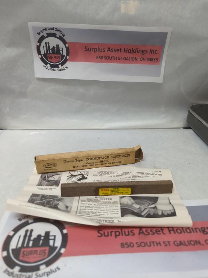 Used IDEAL,80-075,PENCIL TYPE COMMUTATOR RESURFACER GRADE M NOS