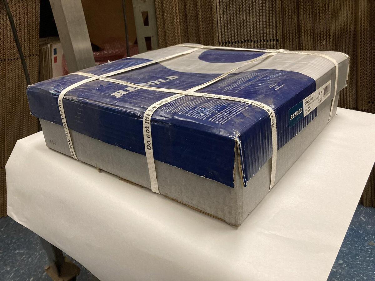 Used RENOLD,120A2X10FT 120-2RB,120-2 RIVETED ROLLR CHAIN x10FT