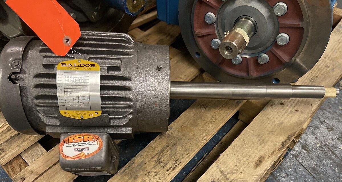 Baldor,05E222W490G1 3/4kW,Pump Motor 2850RPM 143TCZ 200-240/380-410V